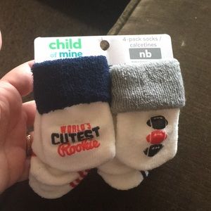 Child of mine NV sport socks 4-pk